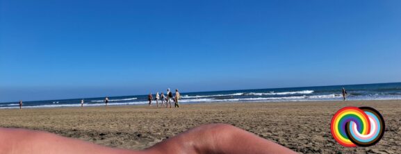 Image of the Beach in Maspalomas, Gran Canaria